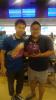 Our teacher (Mr. Chung Kai Kin) took a picture with Mr. Wu Siu Hong, MH.