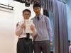 Yang Justin of 2P has the honour of receiving the first place of Academic Award for Form 2 in the 1st term Uniform Test.
