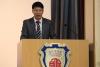 Our school Principal, Mr. Wong Chung Ki, delivered a welcoming address at the opening ceremony.
