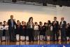 All students and our guests sang songs together and enjoyed the happy moment on the stage.