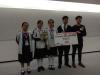 Robot Team D get third runner up of Robot Exhibition(Senior)