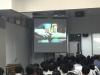 Sex education talk about chastity is given to S1 and S2 students.