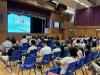 Parents and teachers listen to the sharing of the Committee Heads.