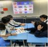 Students learn about the different stones used to make beautiful jewelry.