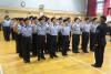 All cadets are taking the oath seriously.